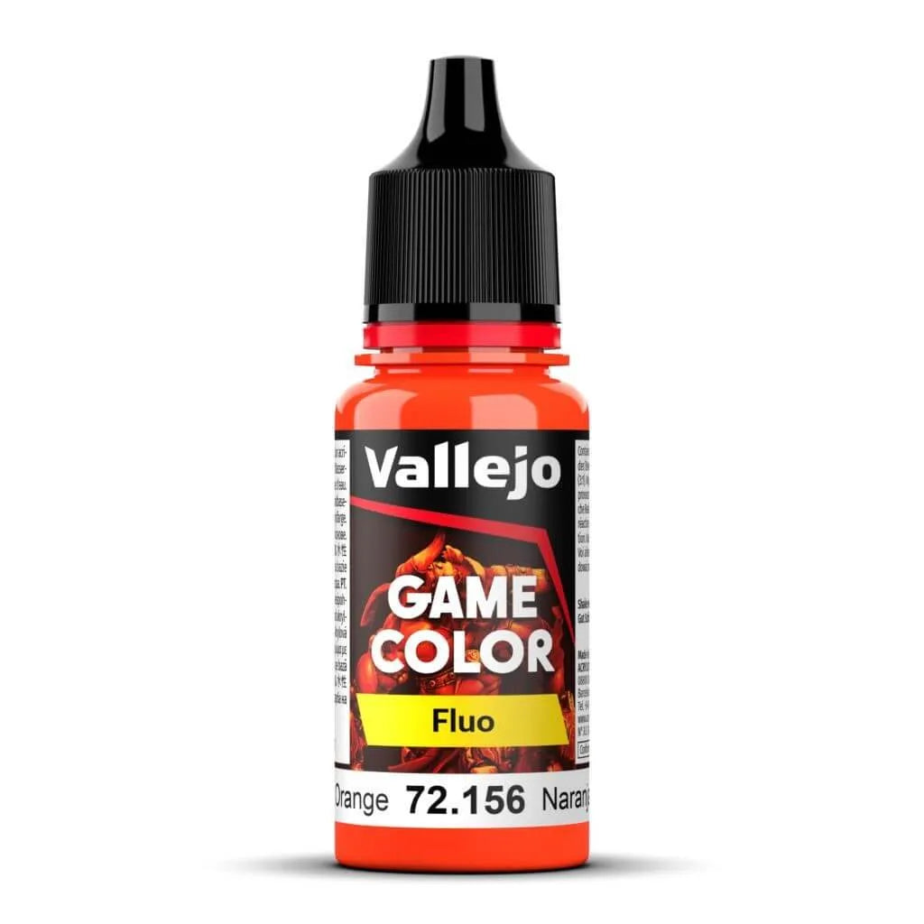 Vallejo - Game Color / Fluo - Fluorescent Orange 18 ml - 72.156
