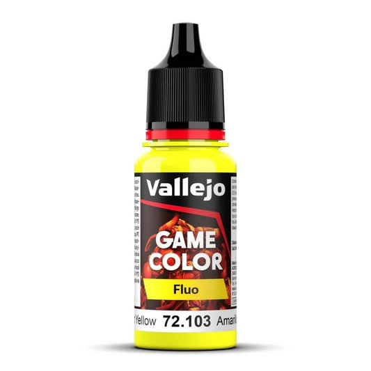 Vallejo - Game Color / Fluo - Fluorescent Yellow 18 ml - 72.103