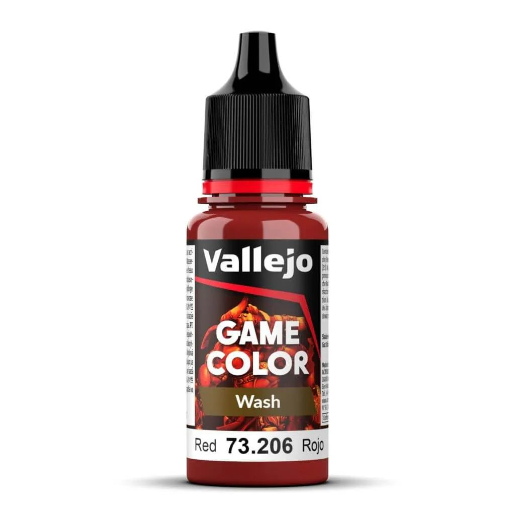 Vallejo - Game Color / Wash - Red 18 ml - 73.206