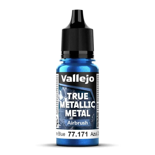 Vallejo - True Metallic Metal Airbrush - Sapphire Blue 18 ml - 77.171