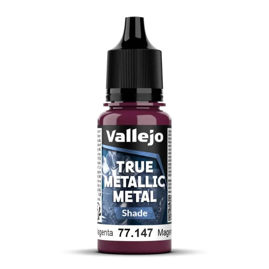Vallejo - True Metallic Metal Shade - Crimson Magenta 18ml - 77.147