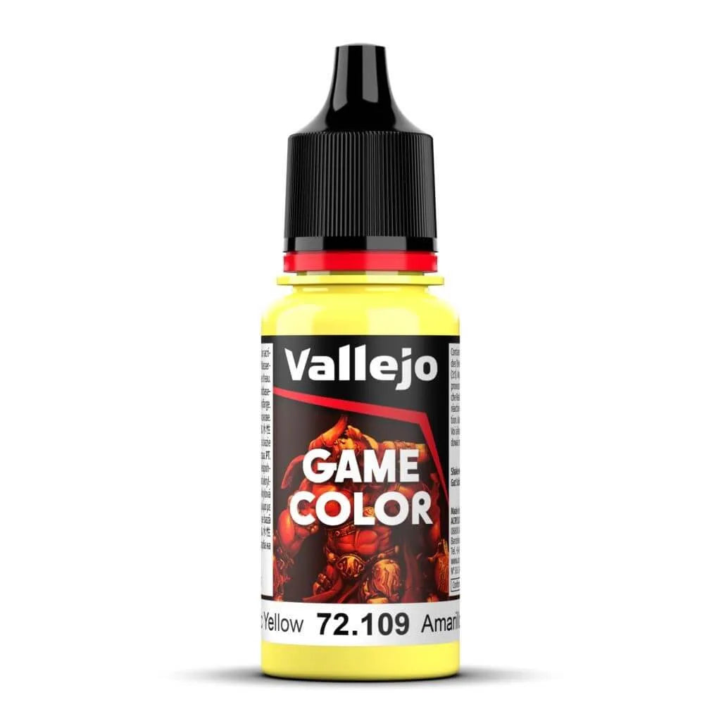 Vallejo - Game Color - Toxic Yellow 18 ml - 72.109