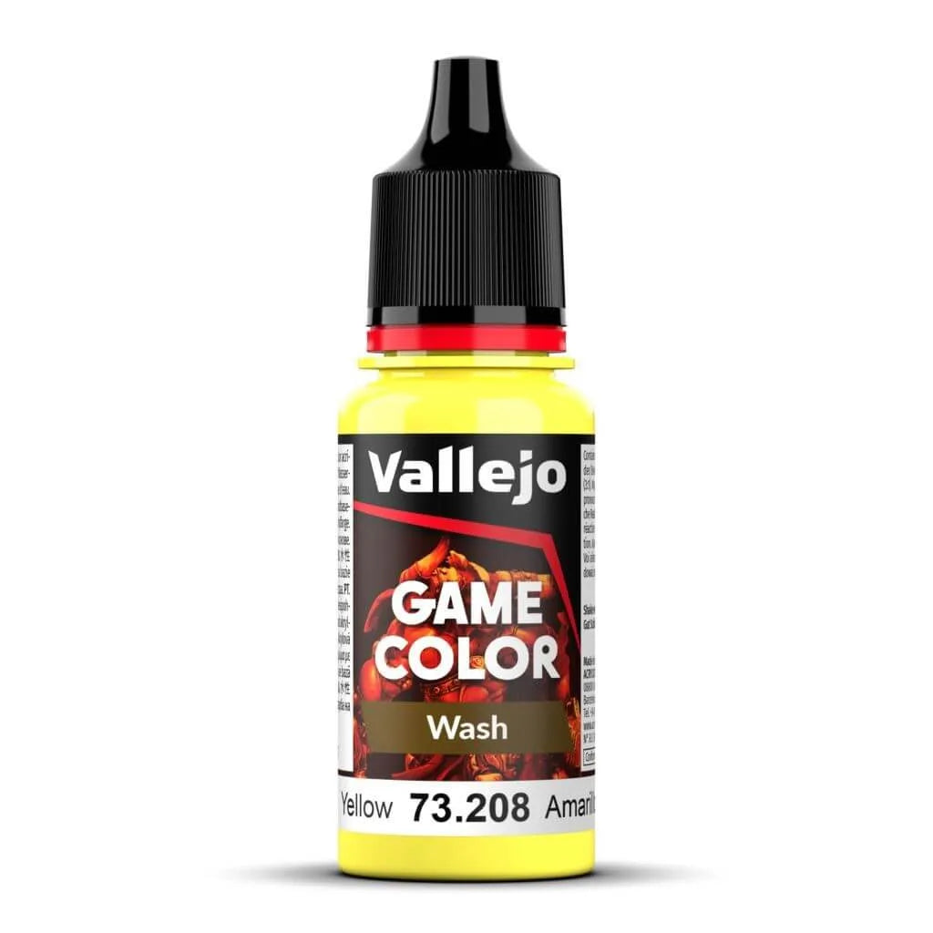 Vallejo - Game Color / Wash - Yellow 18 ml - 73.208