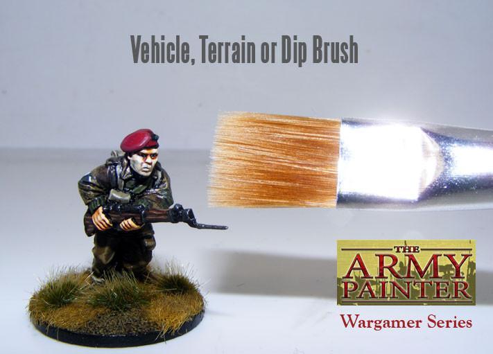 The Army Painter - Wargamer: Vehicle/Terrain Brush - BR7011