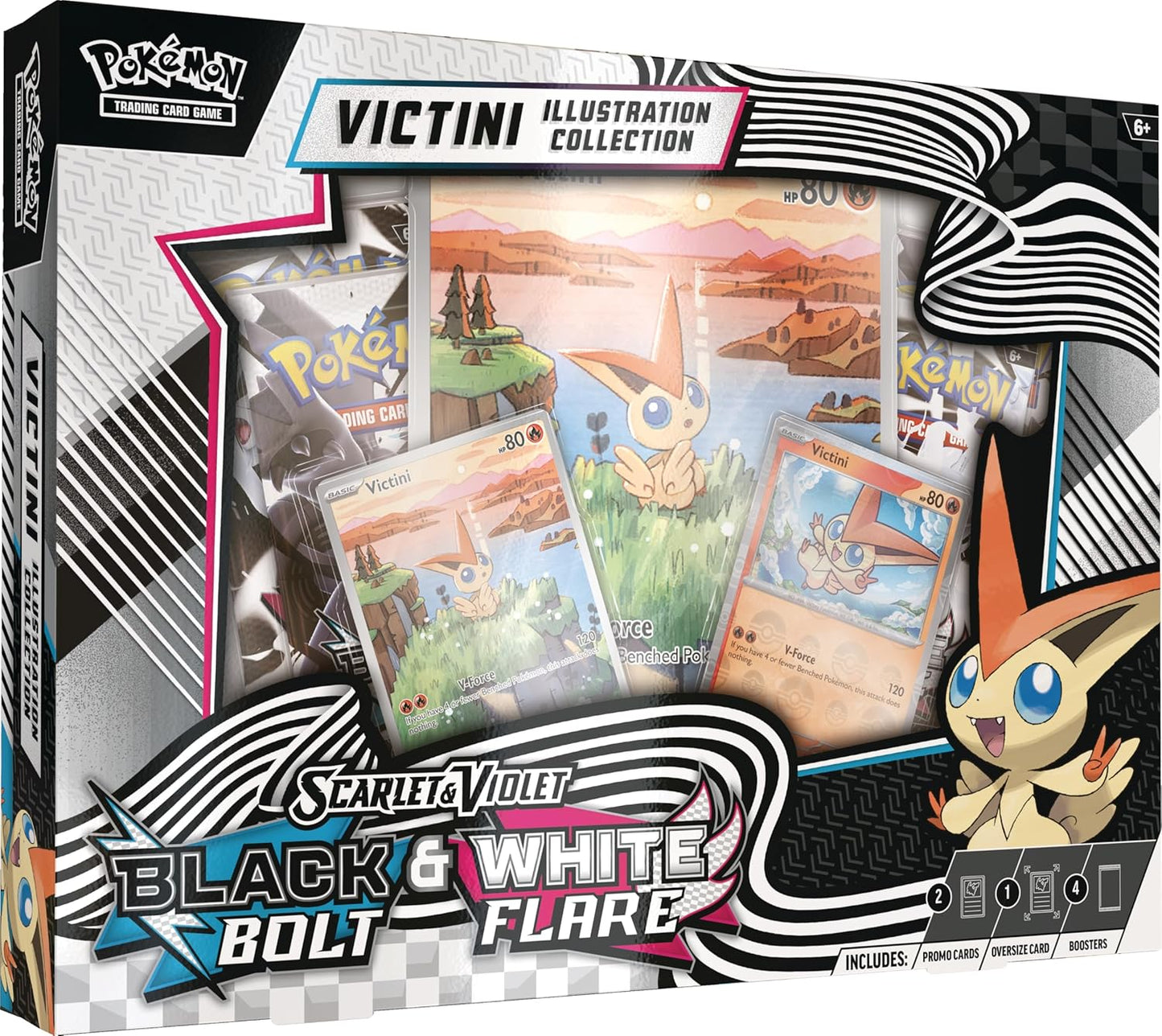 Pokémon Victini Illustration Collection Black Bolt & White Flare (EN)