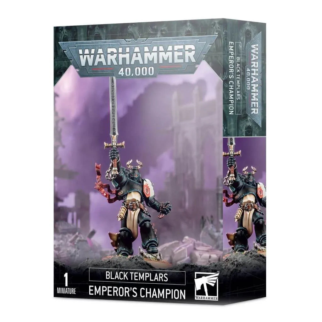 Warhammer 40.000 - Space Marines - Black Templars - Emperor´s Champion - 55-46