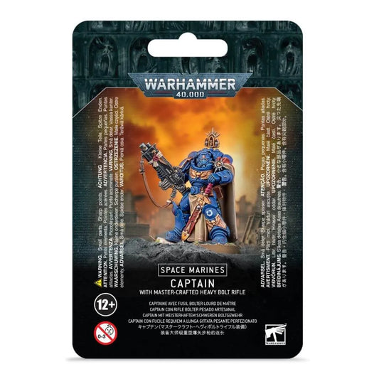 Warhammer 40.000 - Space Marines - Captain in Gravis Armour with Master-crafted Heavy Bolter - 48-48