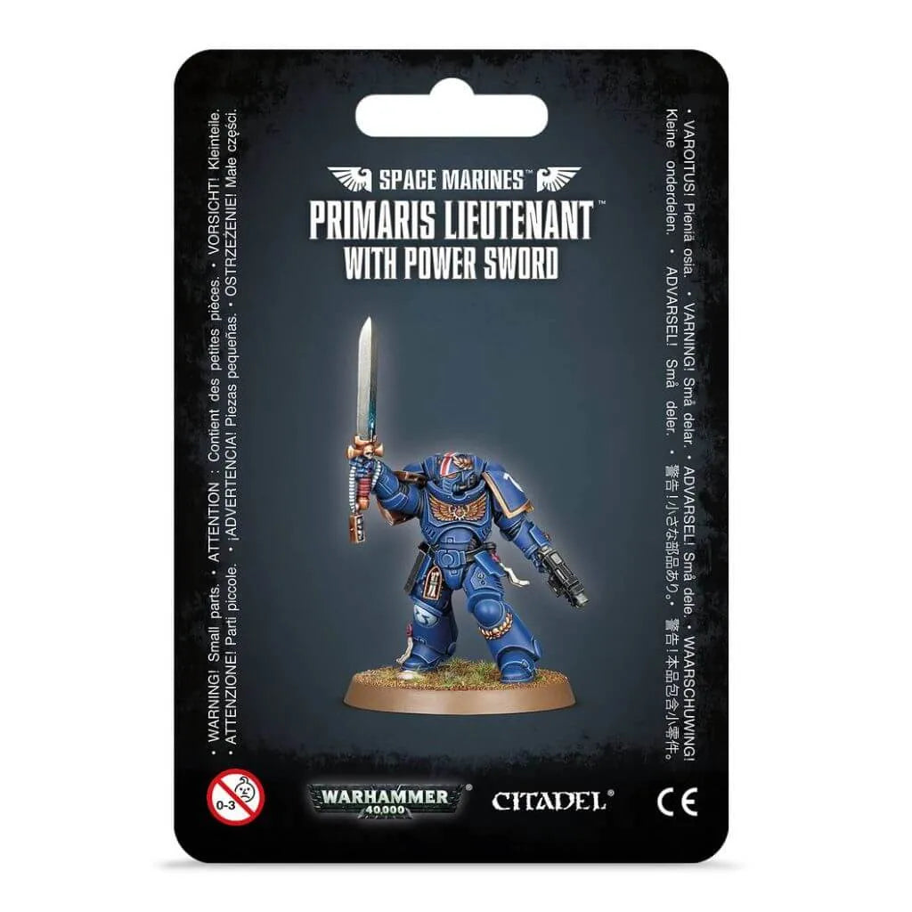 Warhammer 40.000 - Space Marines - Lieutenant with Power Sword - 48-84