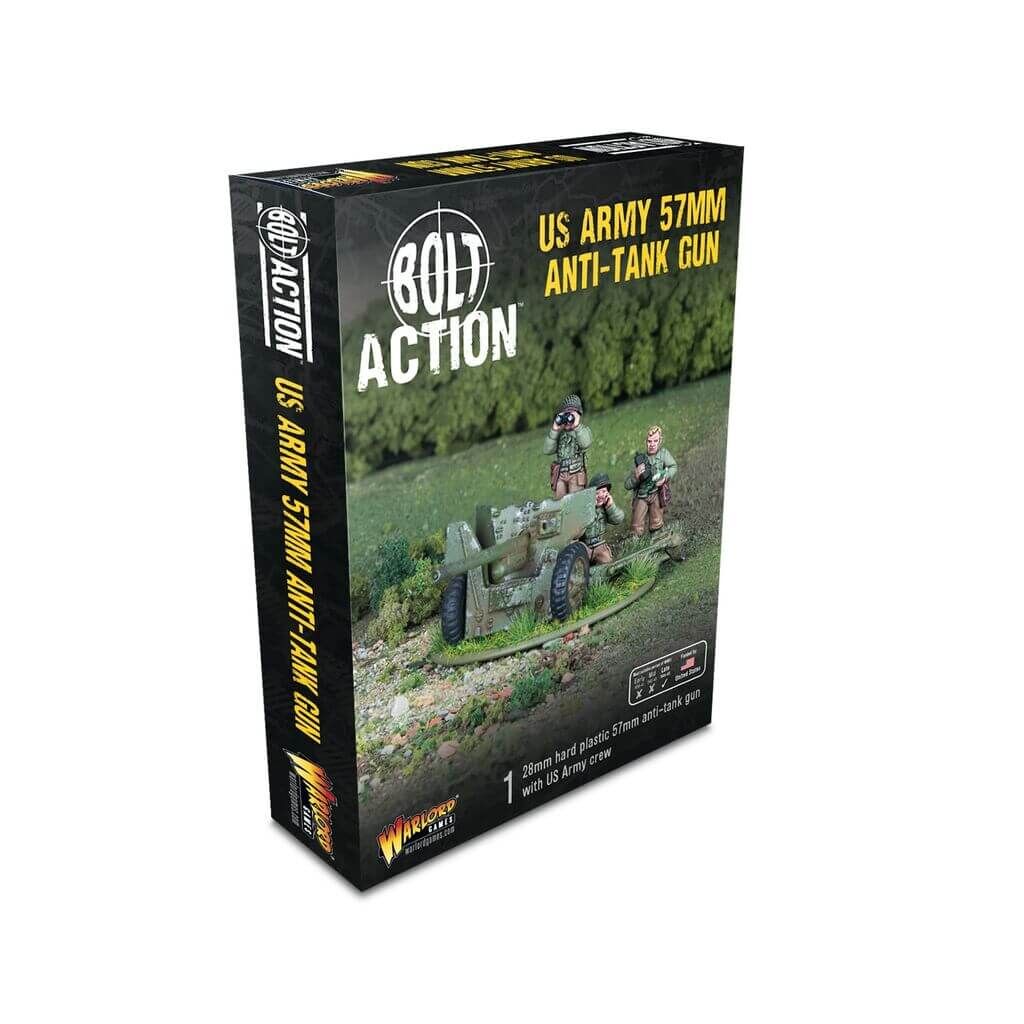 Bolt Action  US 57mm anti-tank gun (plastic) - 402013054