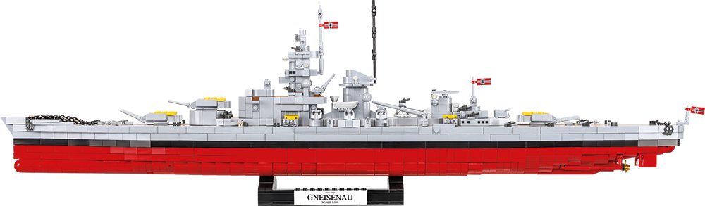 Cobi 4835 - HC WWII - Maßstab 1:300 - Battleship Gneisenau