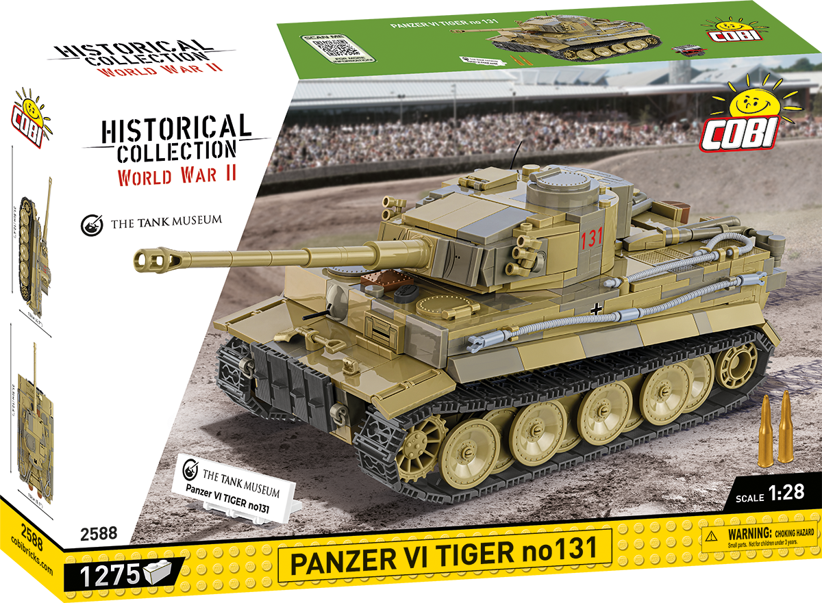 Cobi 2588 - HC WWII - Maßstab 1:28 - Panzer VI Tiger no131