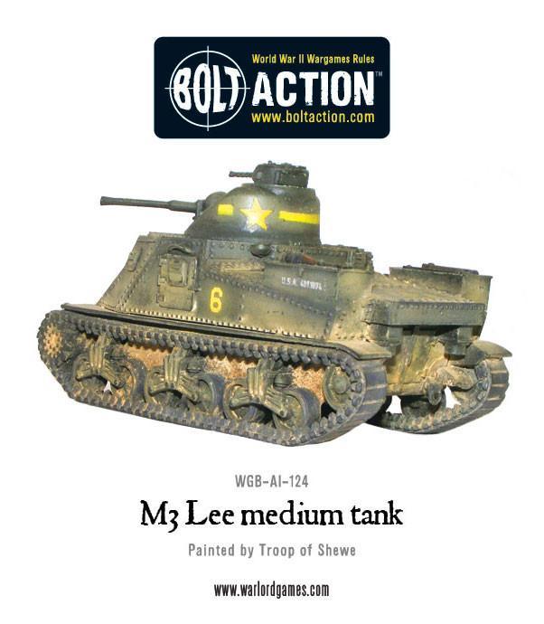 Bolt Action - M3 Lee Medium Tank - WGB-AI-124