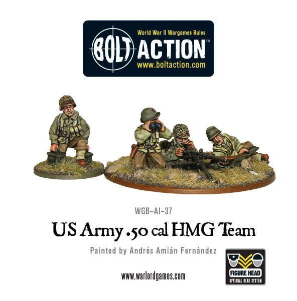 Bolt Action - US Army 50 Cal HMG team - WGB-AI-37