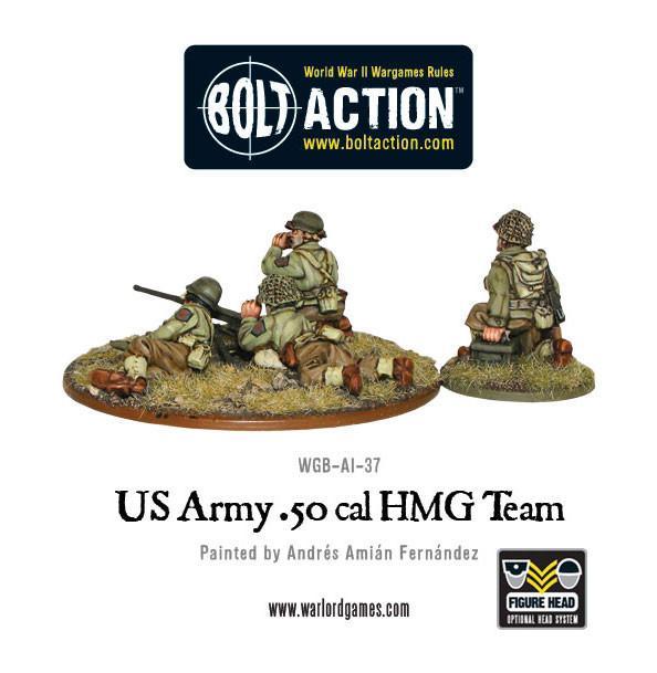 Bolt Action - US Army 50 Cal HMG team - WGB-AI-37