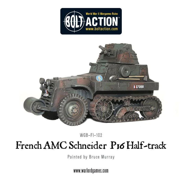 Bolt Action - French AMC Schneider P16 Half-track