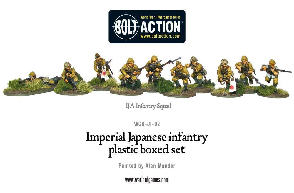 Bolt Action - Imperial Japanese Infantry -  WGB-JI-02