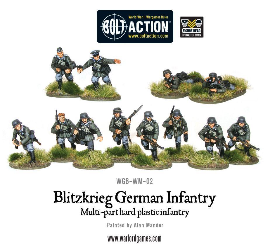 Bolt Action 2 Blitzkrieg! German Infantry - EN - 402012012