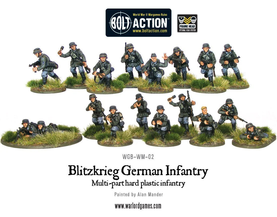 Bolt Action 2 Blitzkrieg! German Infantry - EN - 402012012