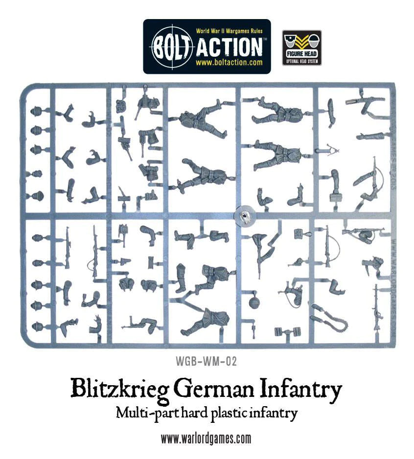 Bolt Action 2 Blitzkrieg! German Infantry - EN - 402012012