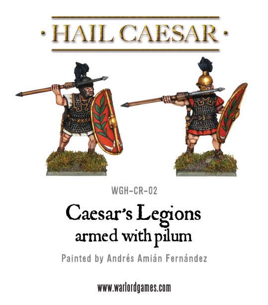 Caesarian Romans with Pilum - EN - WGH-CR-02