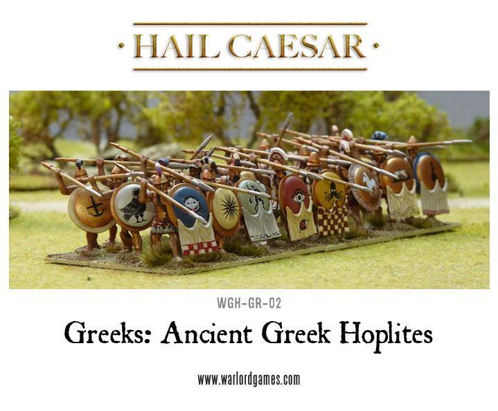 Hail Caesar - Greeks: Ancient Greek Hoplites - WGH-GR-02