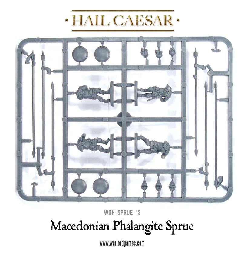 Macedonians: Phalangites Plastic Set - EN - WGH-MC-01