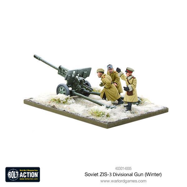 Bolt Action - ZIS-3 Divisional Gun (Winter) - 403014005