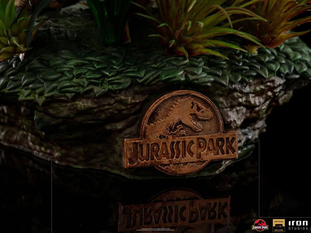 Just The Two Raptors Deluxe Art Scale 1/10 - Jurassic Park Statue