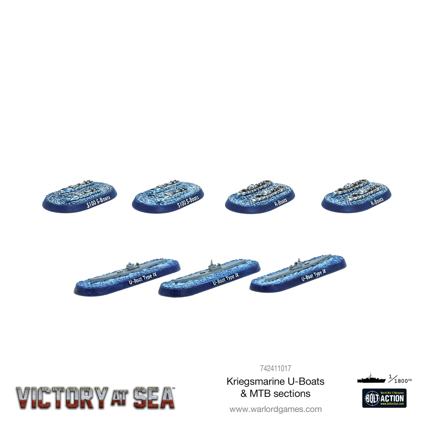 Victory at Sea - Kriegsmarine U-Boats & MTB sections - 742411017