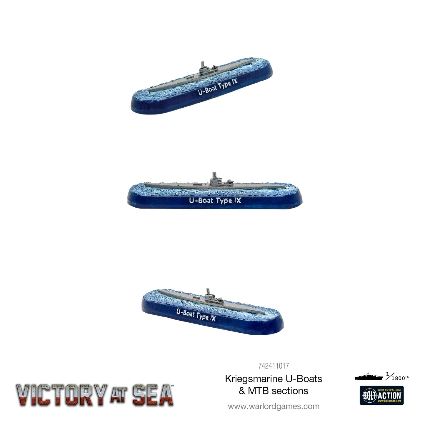 Victory at Sea - Kriegsmarine U-Boats & MTB sections - 742411017