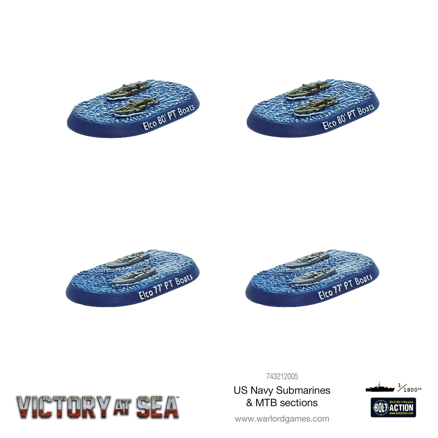 Victory at Sea - US Navy Submarines & MTB sections - 743212005