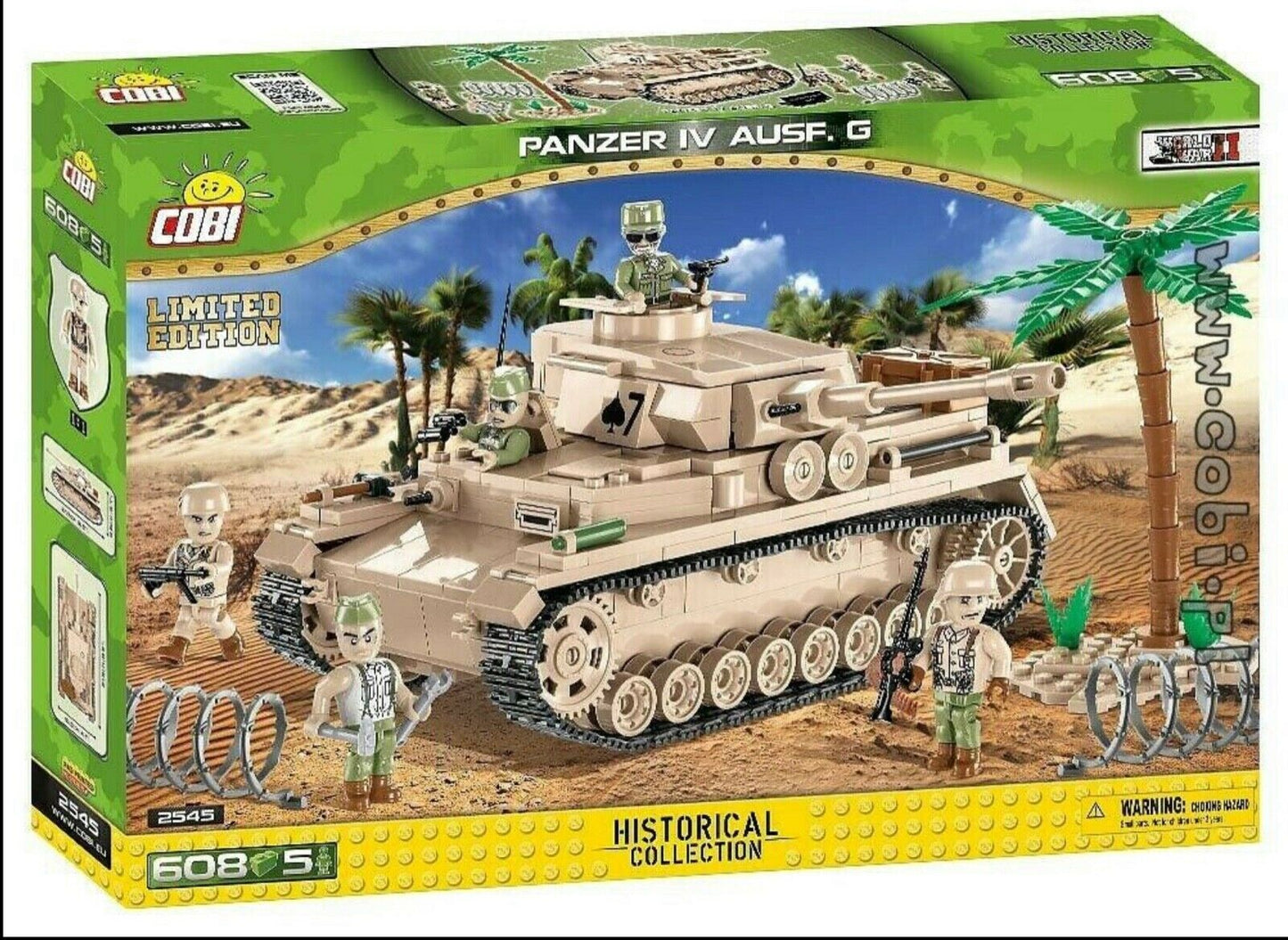 Cobi 2545 - Panzer IV Ausf. G Limited Edition