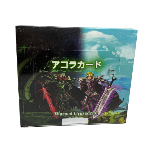 Akora TCG - Warped Crusaders - Booster Box (20 Packs) - EN