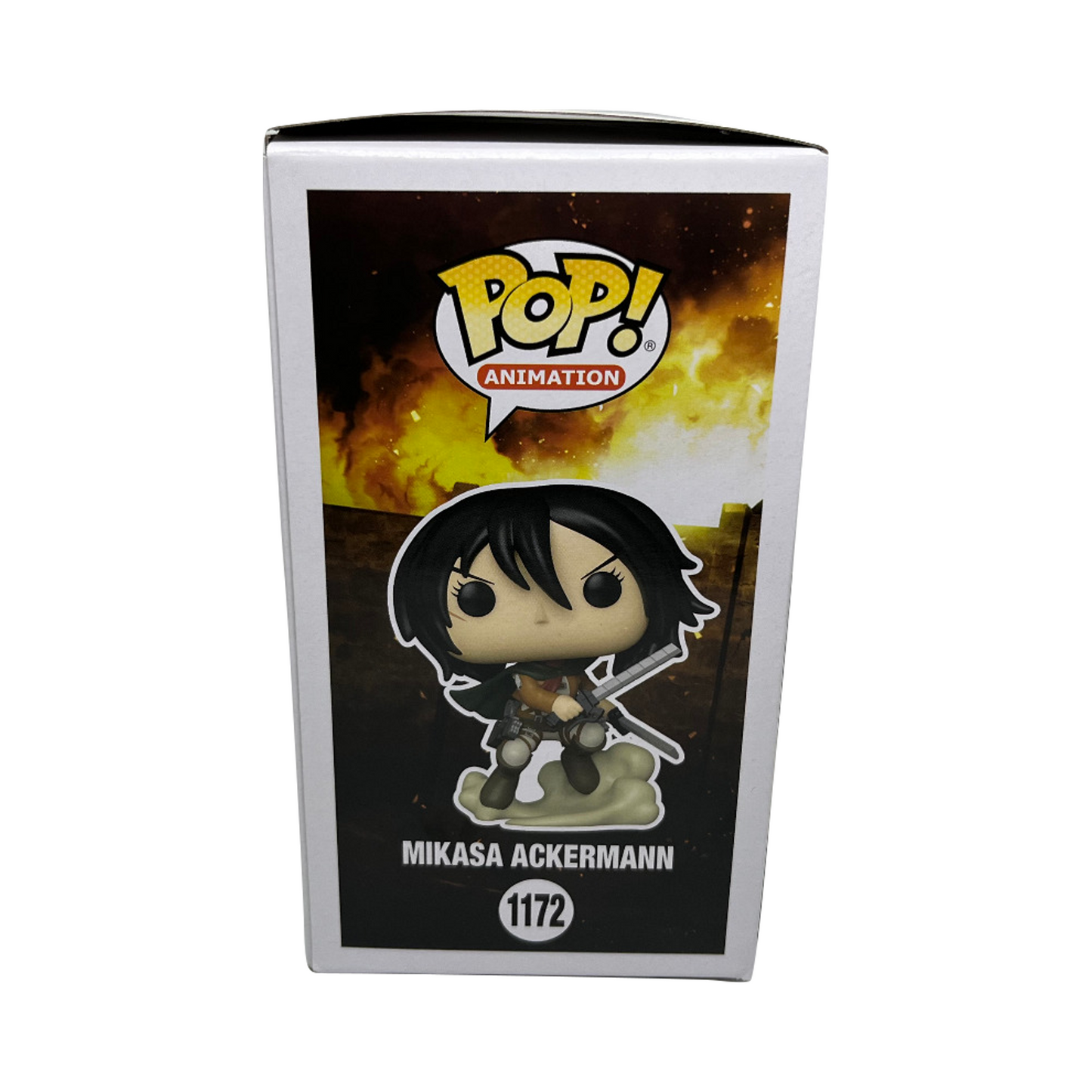 Funko POP! Animation: Attack on Titan - Mikasa Ackermann #1172 Swords Special Edition