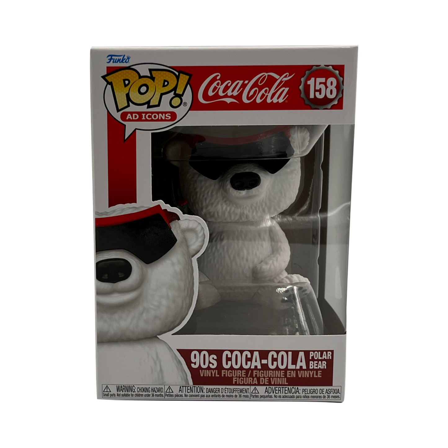 Funko POP! Ad Icons:  Coca-Cola - Polar Bear #158