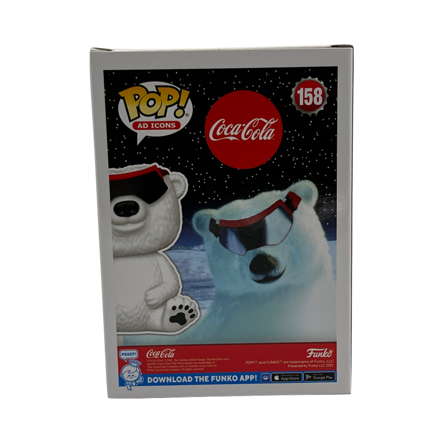 Funko POP! Ad Icons:  Coca-Cola - Polar Bear #158