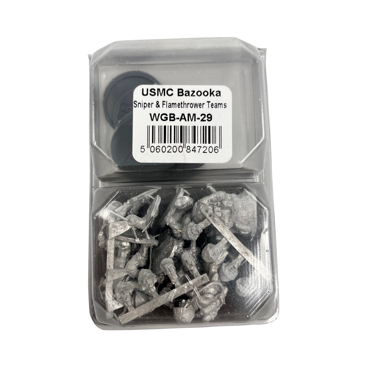Bolt Action - USMC Bazooka, Sniper and Flamethrower teams - EN - WGB-AM-29