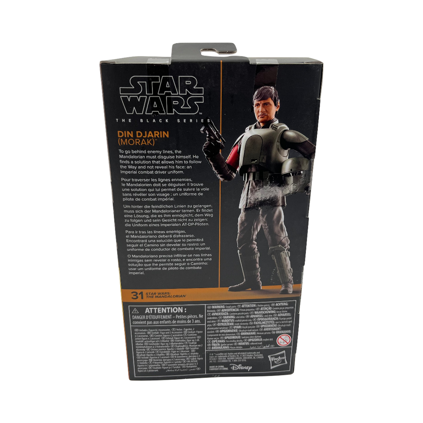 Star Wars The Black Series - Din Djarin (Morak) - F55255L00