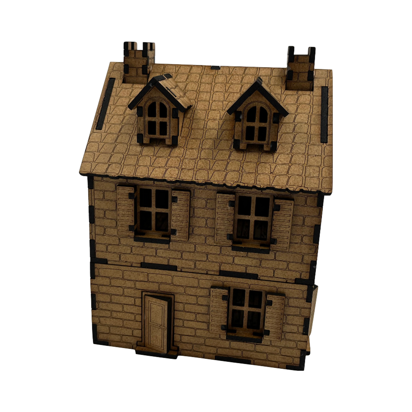 Modular Haus in der Normandie / 28mm aus MDF 3mm / Wargaming Laser Cut