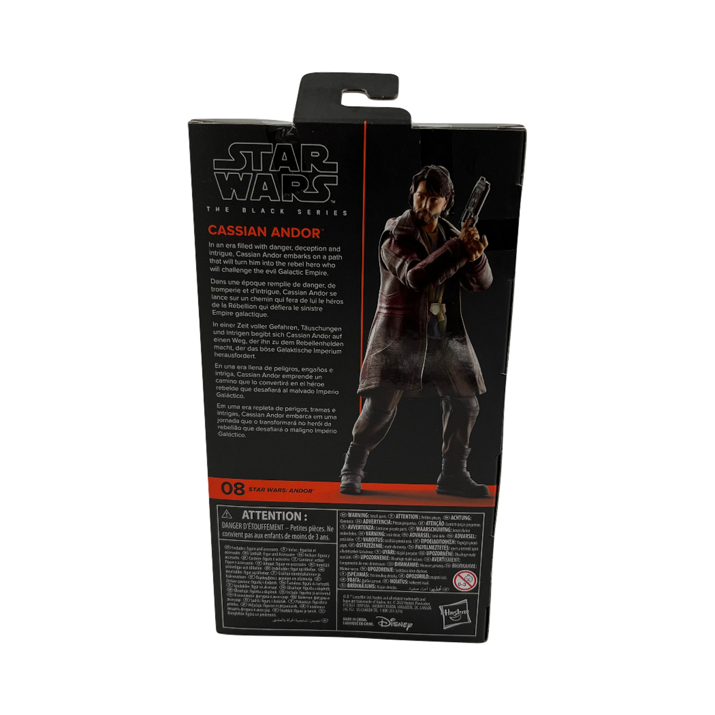 Star Wars The Black Series Cassian Andor - F55275X0