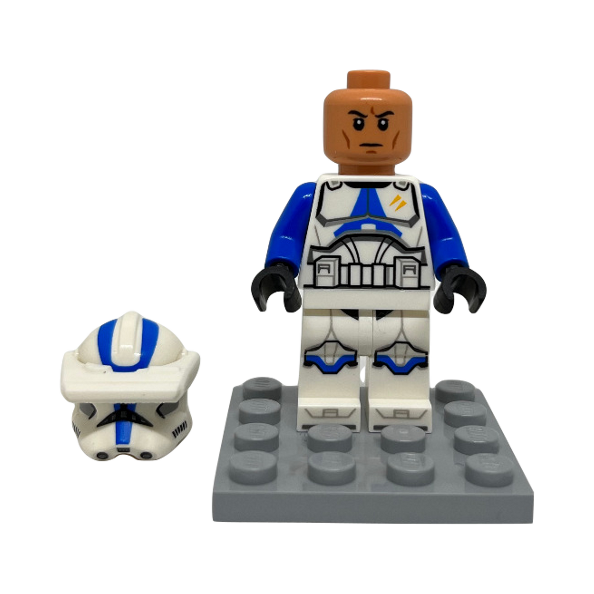 Clone Trooper, 501st Legion (Phase 2) - White Arms, Nougat Head Lego® - sw1094 Clone Trooper, 501st Legion (Phase 2) - White Arms, Nougat Head Lego® - sw1094