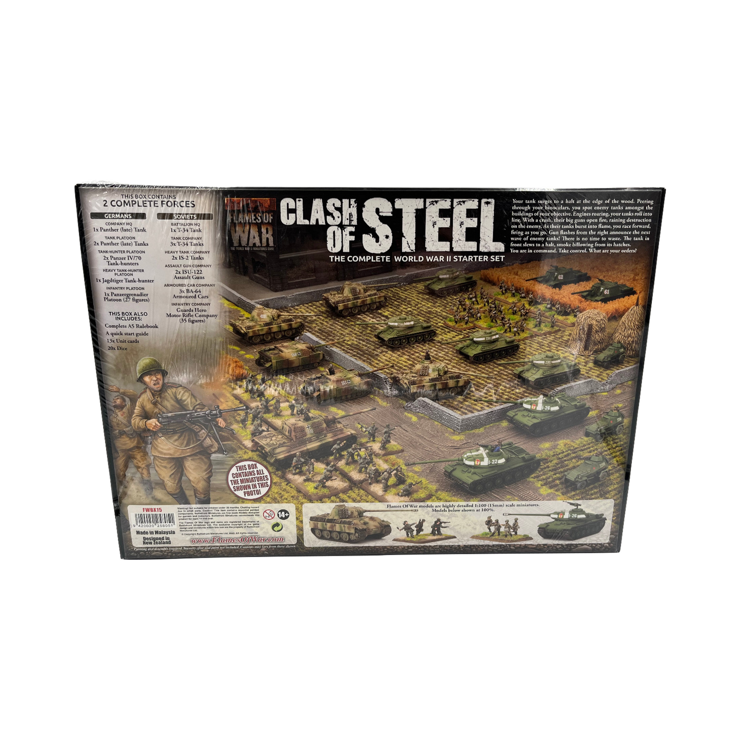 Clash of Steel Starter Set (LW German vs Soviet) - EN - FWBX15