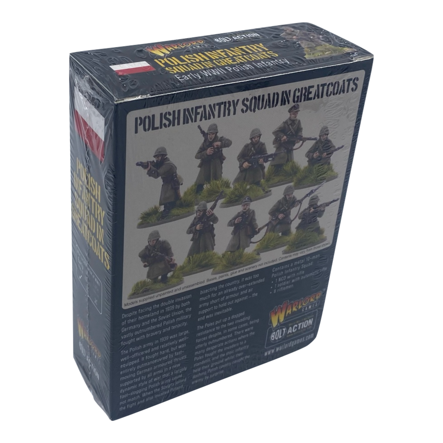 Bolt Action - Polish Infantry Squad in Greatcoats - WGB-PI-04