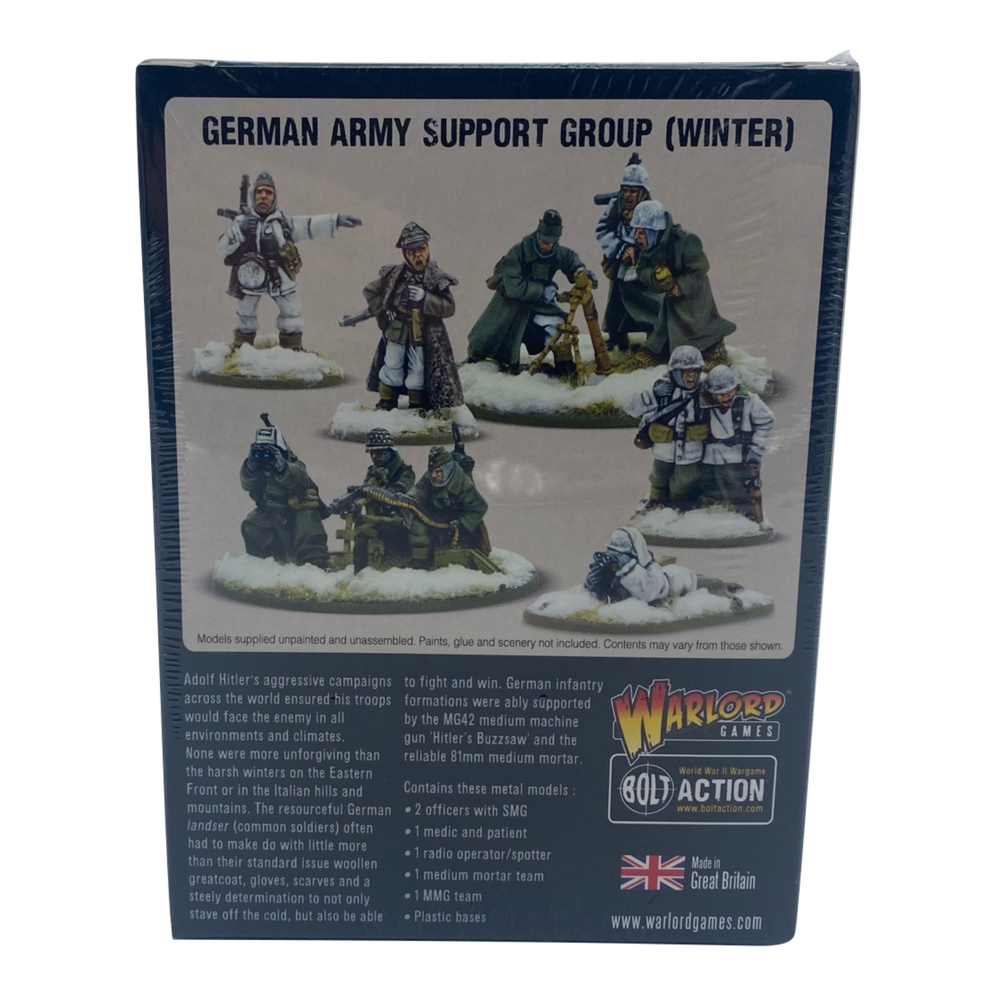 Bolt Action - German Army Support Group (Winter) - 402212009