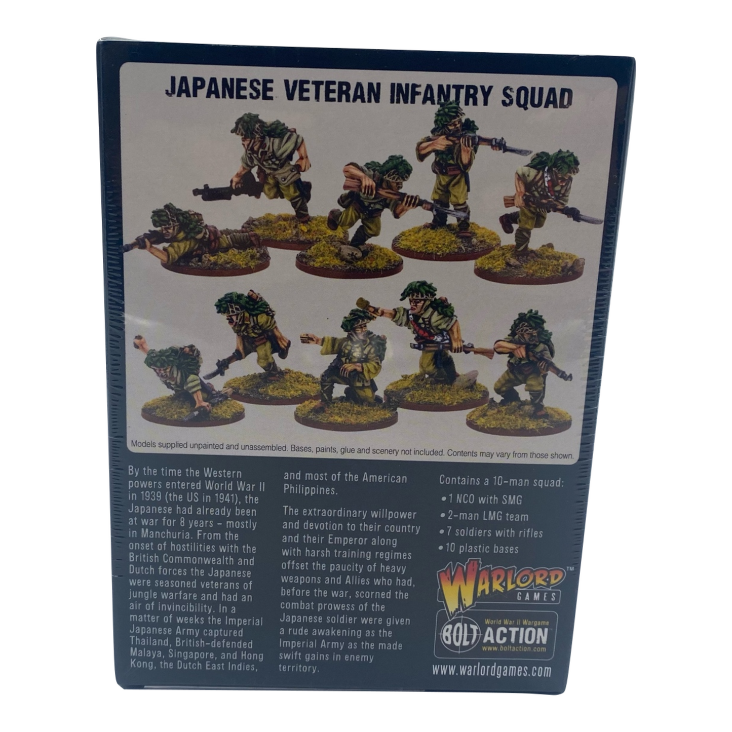 Bolt Action - Imperial Japanese Army Veteran Infantry Squad - 402216003