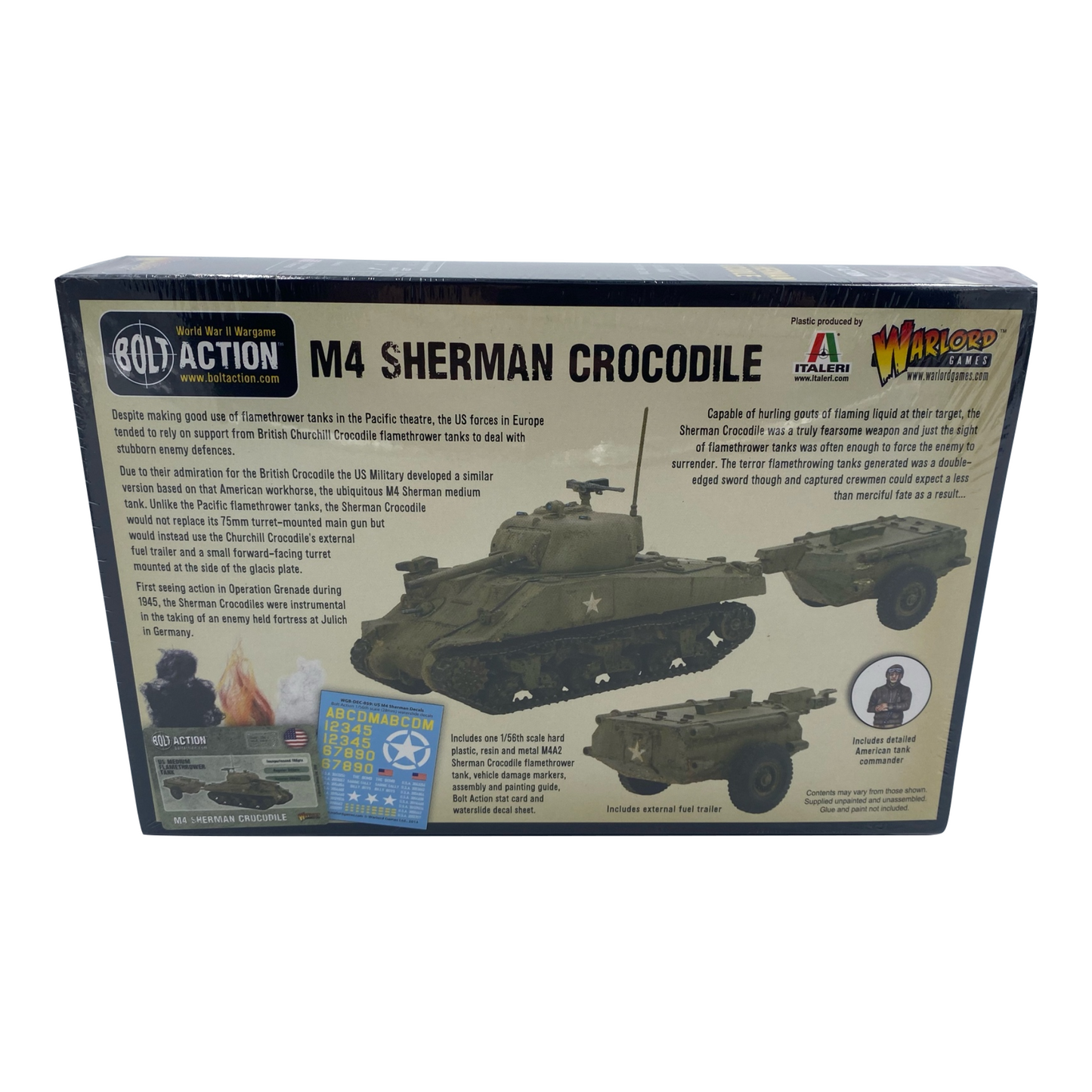 Bolt Action - Sherman Crocodile Flamethrower Tank - 402413008