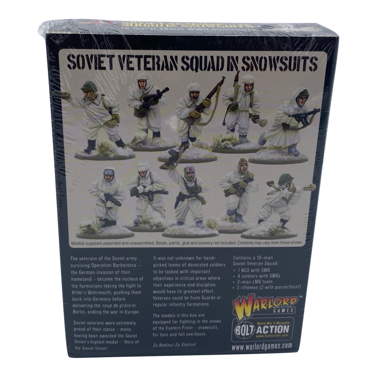 Bolt Action - Soviet Veteran Squad in Snowsuits - 402214001