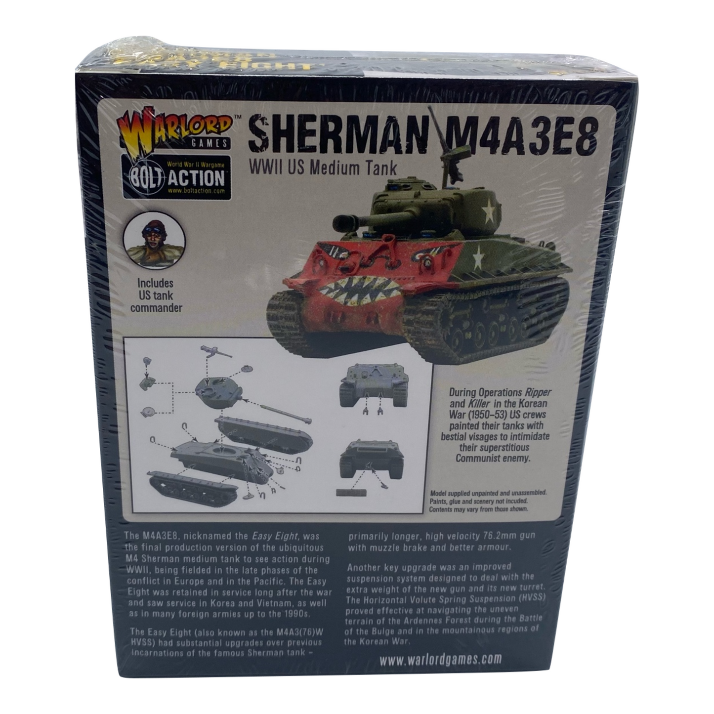 Bolt Action - Sherman M4A3E8 "Easy Eight" - 402418003 - Letzte Chance