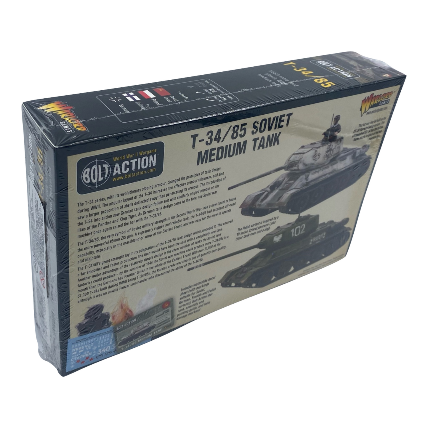 Bolt Action - T34/85 Medium Tank - 402014004