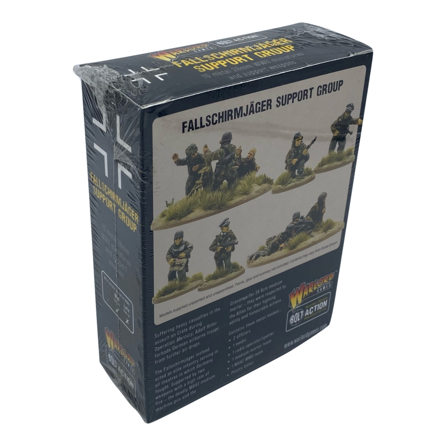 Bolt Action - Fallschirmjäger Support Group (HQ,Mortar & MMG) - 402212106